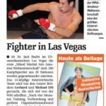 Fighter in Las Vegas